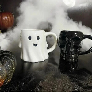 Halloween Mug Set Ghost Skull Weirdcore
Goth‎ Edgy Gothic Spooky Alternative